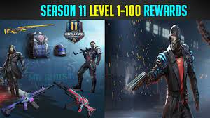 Season 11 Royale Pass 1 100 All Rewards Leaks Pubg Mobile Copyright Songs Spatial Audio Rewards