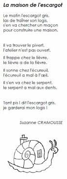 Maison De L Escargot Apprentissage De La Langue Francaise Enseignement Du Francais Comptines