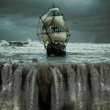 Set Your Sails For The Edge Of The World Sailing Sailing Ships Ghost Ship