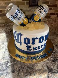 Cake design for men beer. Cakes By Jackie Corona Beer Cake Facebook