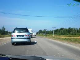 Kereta sewa menumbok ke kk. 19 Ogos 2008 Abu Nuha Corner