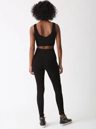 Electric & Rose Malone Ruched Legging Onyx