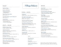 Check spelling or type a new query. Menu The Village Bakery