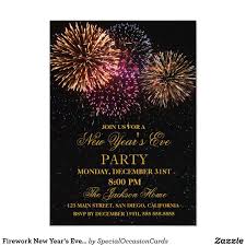 Firework New Year S Eve Invitation Zazzle Com New Years Eve Invitations New Years Eve New Years Eve Weddings