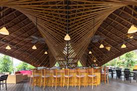 Bamboo tiki bar is highest quality products with the excellent shipping in your desire for home or business bamboo creasian will supply our customers with the choice that works best for them. Flamingo Bamboo Pavilion Bambubuild Archdaily