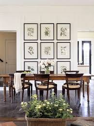 Oil paintings for the dining room. Decorating With Vintage Botanical Prints Dining Room Wall Decor Dining Room Walls Elegant Dining Room