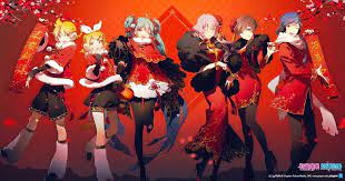 中國農曆新年快樂 vocaloid characters vocaloid hatsune miku