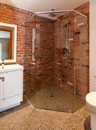 How to restore an exposed brick wall. Brick Wall In Shower