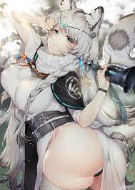 Wallpaper : big boobs, anime girls, long hair, Tails character, white hair,  cat ears 2150x3035 - MaiSakurajima - 1826383 - HD Wallpapers - WallHere