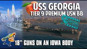 The completed battleship was commissioned into the fleet in september 1906. World Of Warships Uss Georgia Tier 9 Premium Battleship Preview Youtube