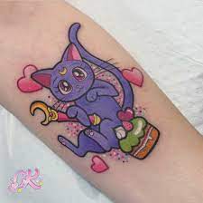 Tattoo Kawaii Cat Sailor Moon Kawaii Tattoo Luna Tattoo Tattoos