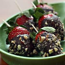 Chocolate And Hazelnut Dipped Strawberries Nut Recipes Food Advocare Recipes