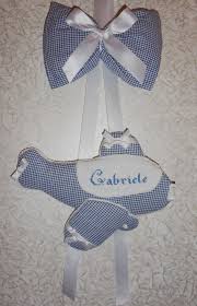 Fiocco Nascita Aereo Elsa