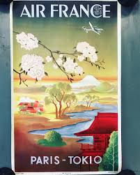 Pour s'évader sans bouger de chez soi, la boutique du musée vous propose une gamme d'affiches vintage reprenant les grands moments de l'aviation et du voyage chez air france. Librairie Elbe Paris Affiche Airfrance Tokio Tokyo Japon Japan De 1952 Imprimee Par Perceval Vintageposter Facebook