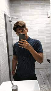 Keven Victoria Middle Part Hairstyles Men Curly Hair Men Middle Part Hairstyles