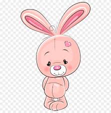 Immagine scoperto da sara ndreu. Download Cute Pink Bunny Clipart Png Photo Toppng