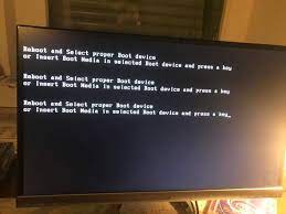 Start the computer and start tapping the f2 key to enter the bios. Pc Problem Reboot And Select Proper Boot Device Or Boot Media Computer Technik Windows