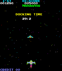 Antiguamente echabamos dinero en las maquinas para poder jugar alguna partida. Arcade Moon Cresta Nichibutsu 1980 Program Bytes 48k
