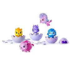 Oeuf Hatchimals Pack De 5 Hatchimals Jouet Noel Changer De Couleur Poupee Monster High