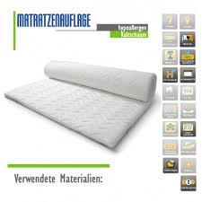 Topper matratze auflage visco schaum warm 180 x 200 cm höhe 7 cm mit memory schoner luxform. Kaltschaum 120 X 180 Hohe 6 Cm Matratzenl A B