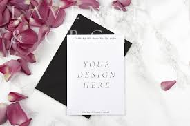 Card And Black Envelope On Marble Note Watermark Resolution Nature Mockup Free Psd Free Psd Mockups Templates Business Card Mock Up