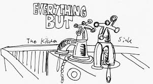 idiom: everything but the kitchen sink