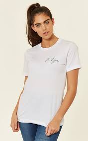 K Bye White T Shirt By Shop Silkfred