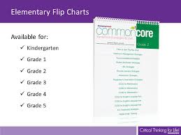 Common Core Standards And Strategies Flip Chart Ppt Video