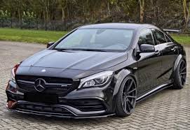 Mercedes Cla Wide Bodykit Mercedes Benz Trucks Benz Mercedes Benz Models