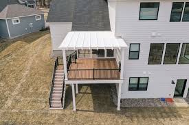 Watch how to install the stair rail using the new hardware kits. Gallery Of Deck Photos Timbertech Azek And Trex Decks