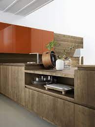 Oak Fitted Kitchen Without Handles Cloe 03 By Cesar Arredamenti Design Gian Vittorio Contemporary Kitchen Shelves Kitchen Design Decor Modern Kitchen Design