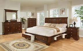 Dark Cherry Storage King Bedroom Set By Lifestyle Furniture King Bedroom Set Lifestyle Furniture Tempat Tidur Laci Set Tempat Tidur Mewah Set Tempat Tidur