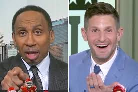 Stephen A. Smith yells 'sit there and listen when she is schooling you' to  stunned First Take guest in wild TV exchange