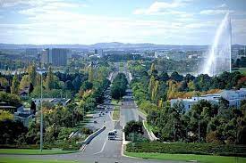 City Of Canberra Act A Very Picturesue City Capital Of Australia And The Seat Of Parliament Was Pla Australia Vacation Canberra Australia Australia Photos