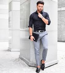 Grey Pant Combination Bewakoof Blog Formal Men Outfit Mens Outfits Stylish Men
