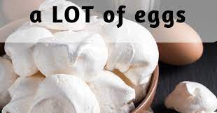 About 2 tablespoons of egg white and best for: 75 Dessert Recipes To Use Up Extra Eggs Murano Chicken Farm