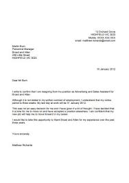 It is a resignation letter, there needs to be no possible misunderstanding about what is going on. 20 Sample Two Weeks Notice Resignation Letter Templates In Pdf Ms Word