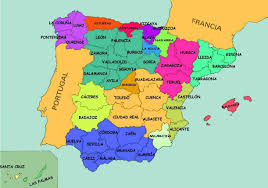 Madrid, barcelona, valencia, sevilla, zaragoza. Mapa De Las Provincias De Espana Jpg 1222 856 Mapa De Espana Provincias Espana Mapa Fisico De Espana