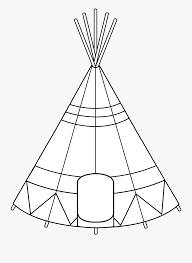 Circus tent coloring page to color, print and download for free along with bunch of favorite simply do online coloring for circus tent coloring page directly from your gadget, support for ipad. Teepee Tent Coloring Page Coloring Page Of Teepees Free Transparent Clipart Clipartkey