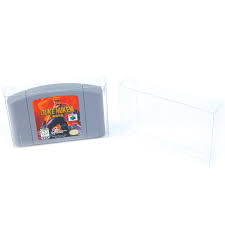 Ggg0030 video game cartridge dust cover 6 pack: Nintendo 64 N64 Game Cartridge Plastic Box Protector Cases Clear 35mm Thick Ebay