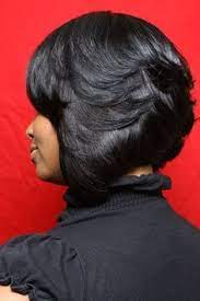 Feather Bob Haircuts For Black Women Rebecca For Hair Bob Hairstyles Layered Bob Hairstyles For Black Women Short Bob Hairstyles