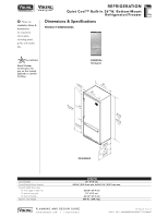 Viking Vcbb363rss Specs