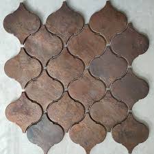 Retro Arabesque Lantern Beacon Copper Tile In Bronze Brushed For Livingroom Workroom Kitchen Backsplash Wall Mosaic Tile Mosaic Making Aliexpress