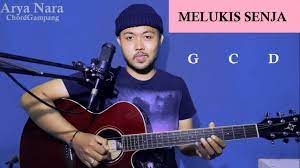 Chord Gampang Melukis Senja Budi Do Re Mi Arya Nara Tutorial Gitar Pemula Youtube