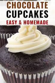 One Bowl Never Fail Rich And Moist Chocolate Cupcakes Recipe Cupcake Recipes Chocolate Easy Chocolate Cupcake Recipe Chocolate Cupcakes Easy