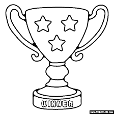 Trophy coloring pages are a fun way for kids of all ages to develop creativity, focus, motor skills and color recognition. Sports Trophy Coloring Page