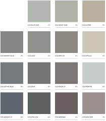 design ideas oxides pigments for grey concrete colour chart