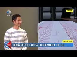 În românia au loc frecvent cutremure de pământ, fiind o țară cu un risc seismic major în privința cutremurelor între șase și șapte grade pe scara richter. Stirile Kanal D 28 10 2018 Cel Mai Mare Cutremur Din Ultimii 14 Ani Editie Completa Youtube