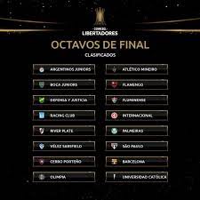 Sorteio da libertadores 2021 foi realizado pela conmebol em luque, no paraguai. Estos Son Los 16 Clasificados A Los Octavos De Final De La Copa Libertadores As Chile