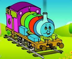 Coloring train has never been as fun as this !! Coloring Thomas Coloring Games